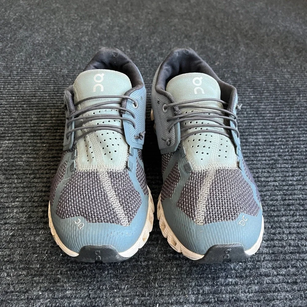 On Cloud Running Shoes Womens 9 Storm Blue Gray Good Speed Laces CloudTec Sole
